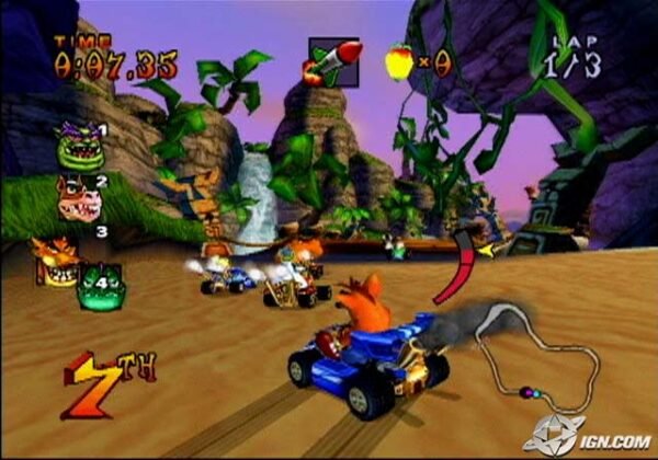 Crash Nitro Cart PS2