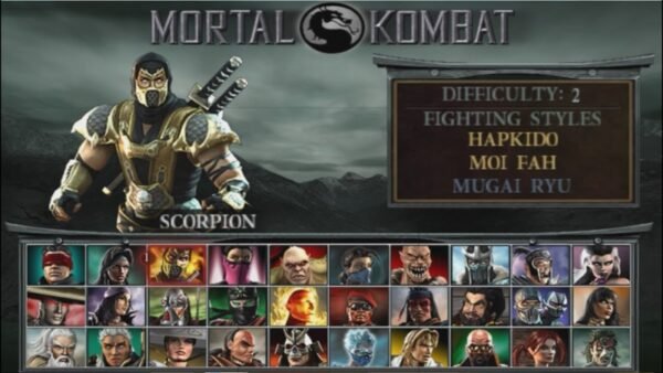 Mortal Kombat Unchained-PSP